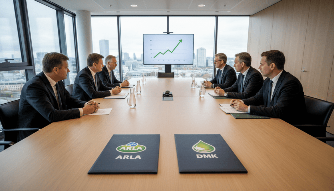 German dairy industry faces historic transformation as Arla-DMK merger looms