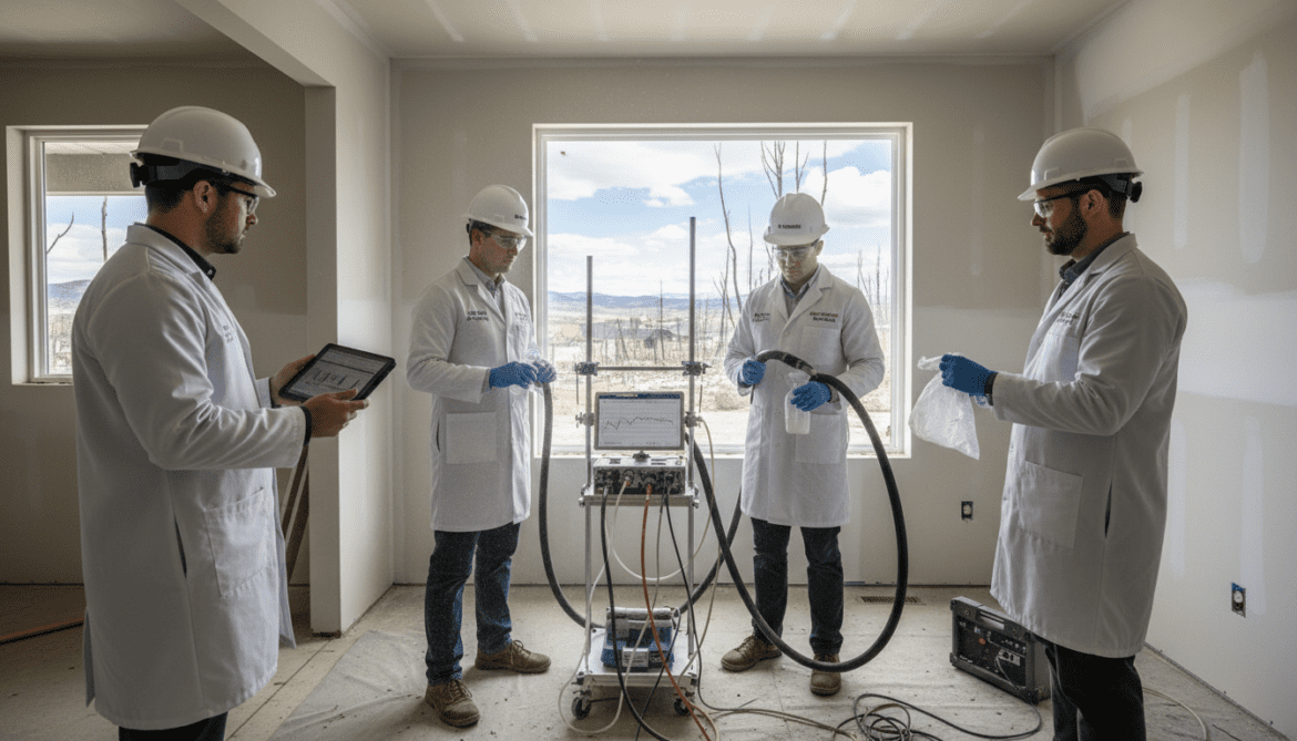 CU Boulder study finds lingering hazardous indoor air in Marshall Fire homes