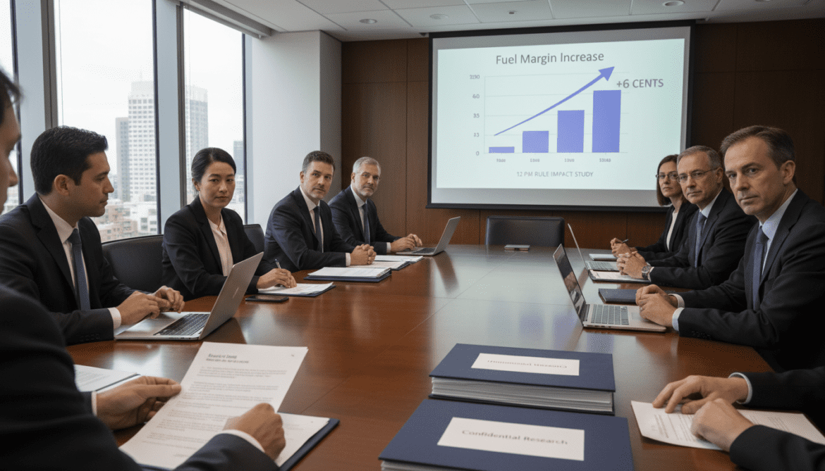 12 o'clock rule boosts petrol margins by 6 cents, study finds