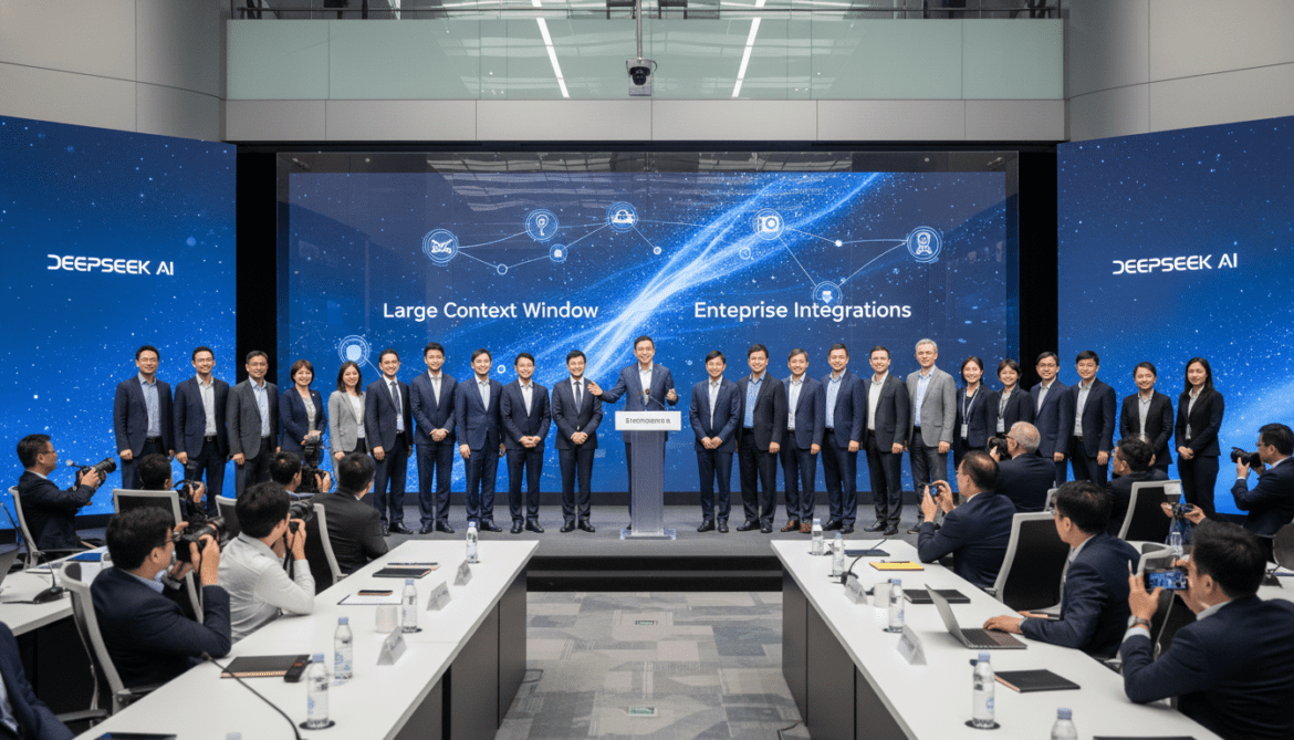 Deepseek V4 launches with large context window and enterprise integrations