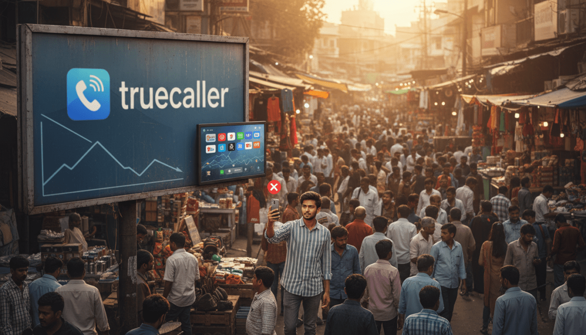 Truecaller Faces Slowing Growth as India Downloads Fall and Competition Intensifies
