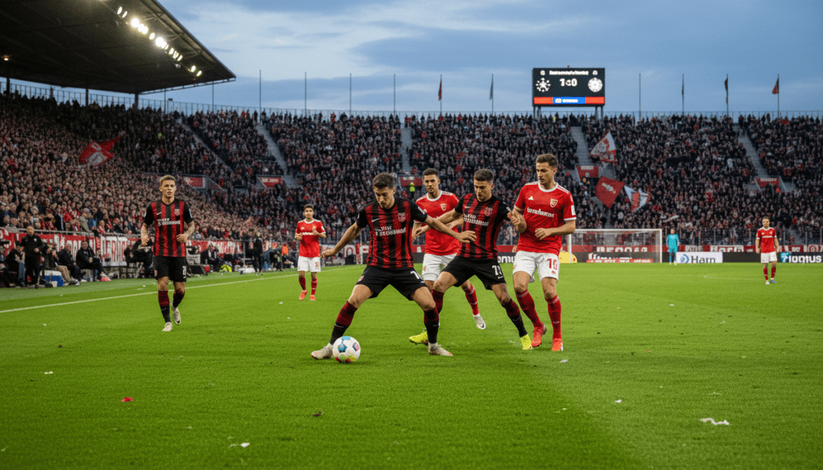 Eintracht Frankfurt vies with SC Freiburg for Europa League place after Augsburg exit