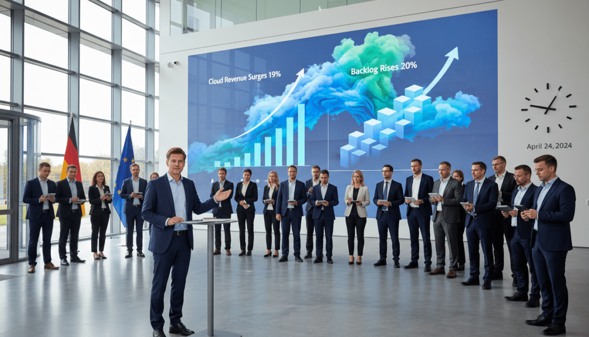 SAP posts robust Q1 as cloud revenue surges 19% and backlog rises 20%