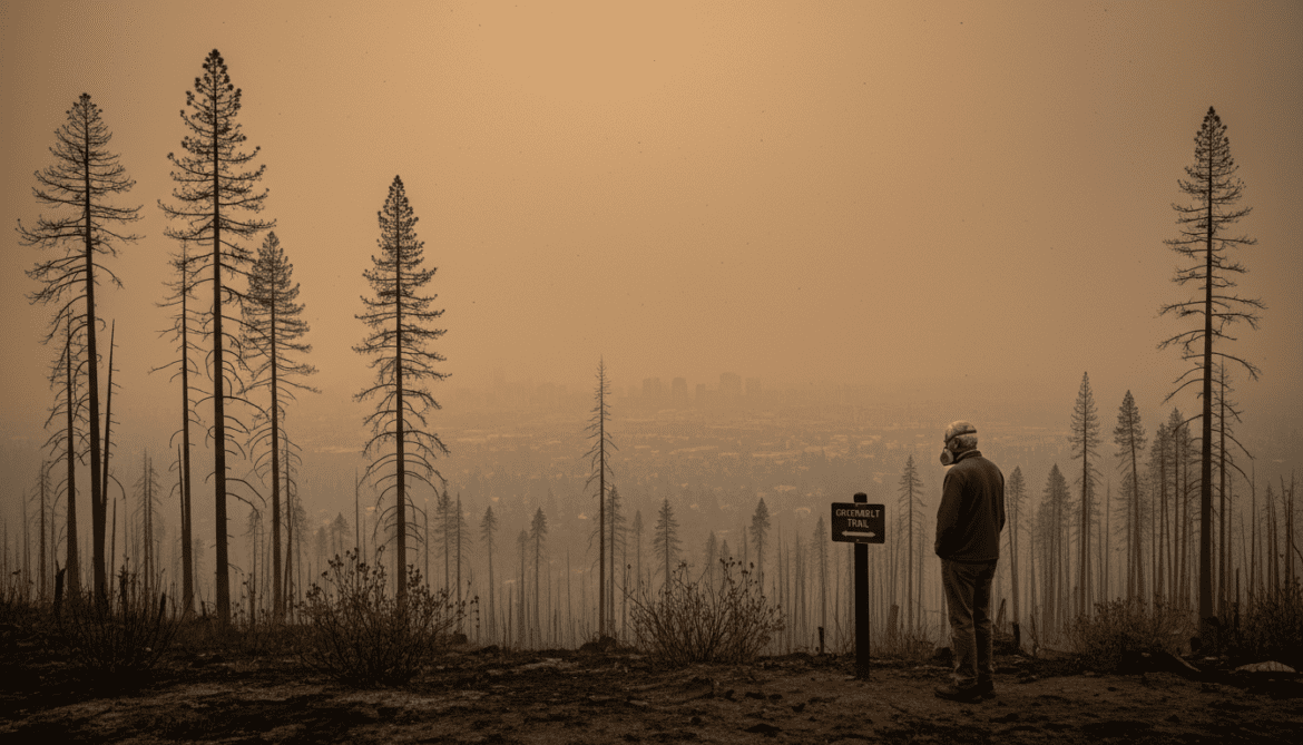 Study reveals wildfire smoke shortens life expectancy and erodes greenspace benefits