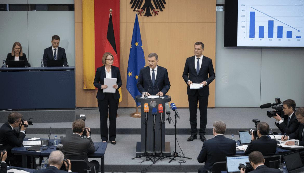 Germany cuts 2026 growth forecast to 0.5 percent as coalition accelerates reforms