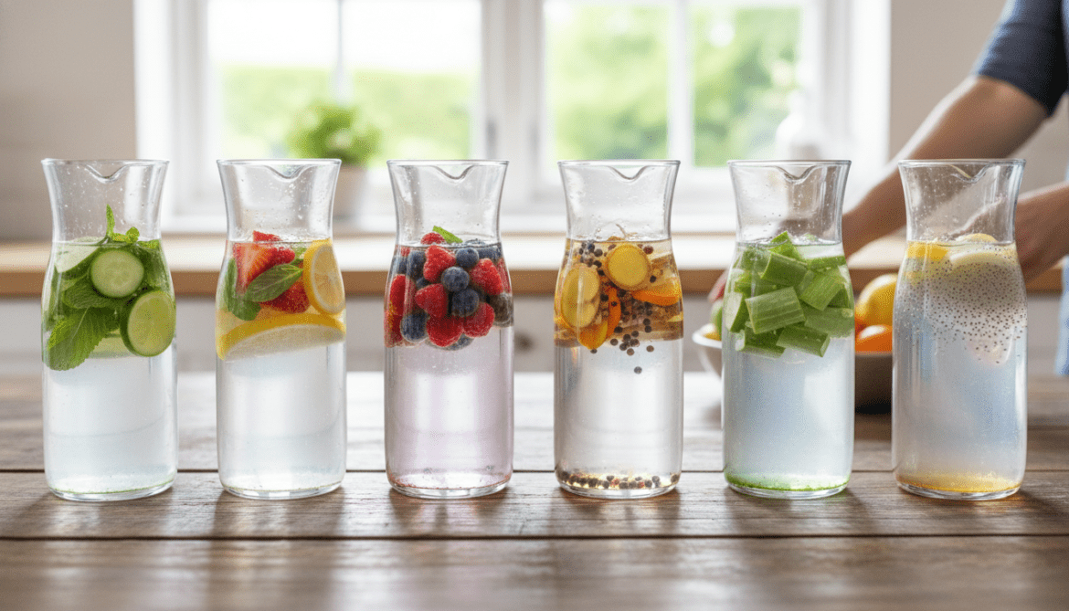 Infused water: Six add-ins that boost hydration and nutrition
