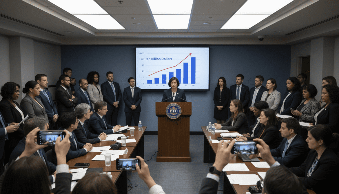 Social media scams cost Americans $2.1 billion in 2025, FTC finds