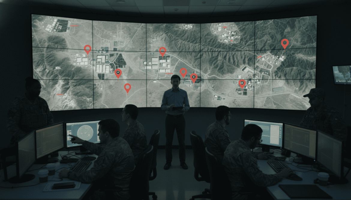Palantir battlefield analytics identifies targets from satellite imagery in Iran war