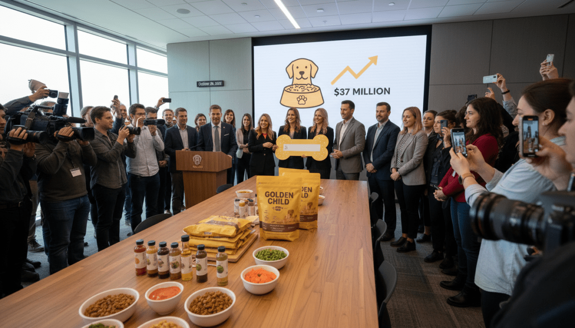 Golden Child launches fresh dog food and drizzle topper, raises $37 million
