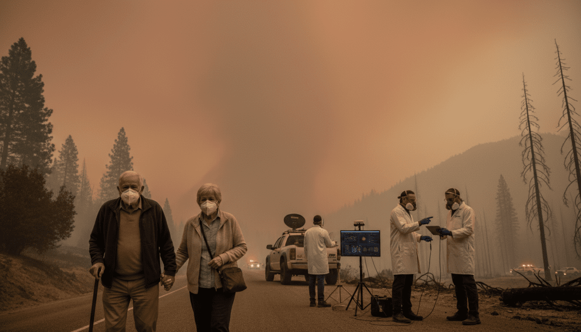 Wildfire smoke linked to 18% higher dementia odds in older Americans