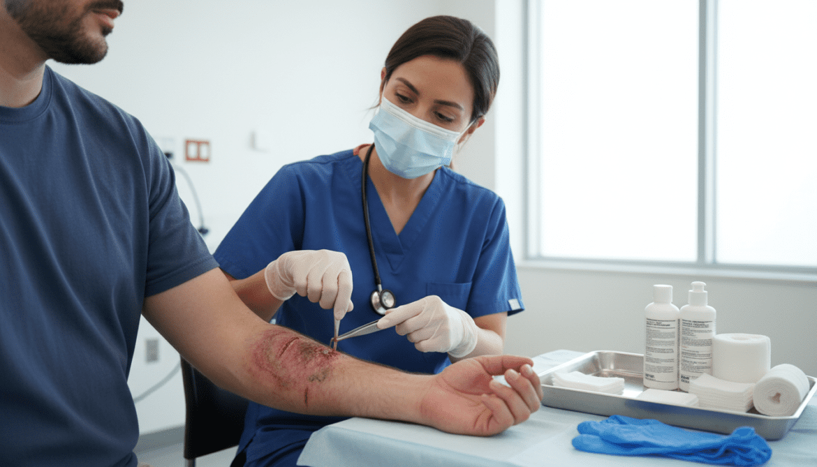 Infected cuts: Doctors warn clean and cover to prevent sepsis