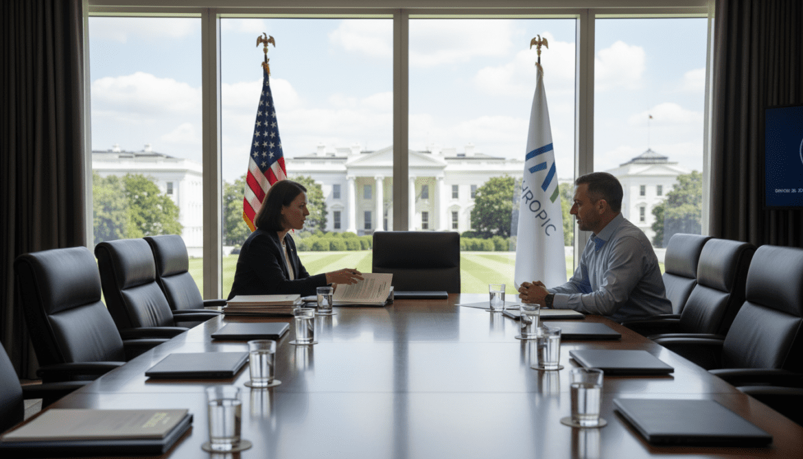 Anthropic could be protected from federal security designation by White House draft rule