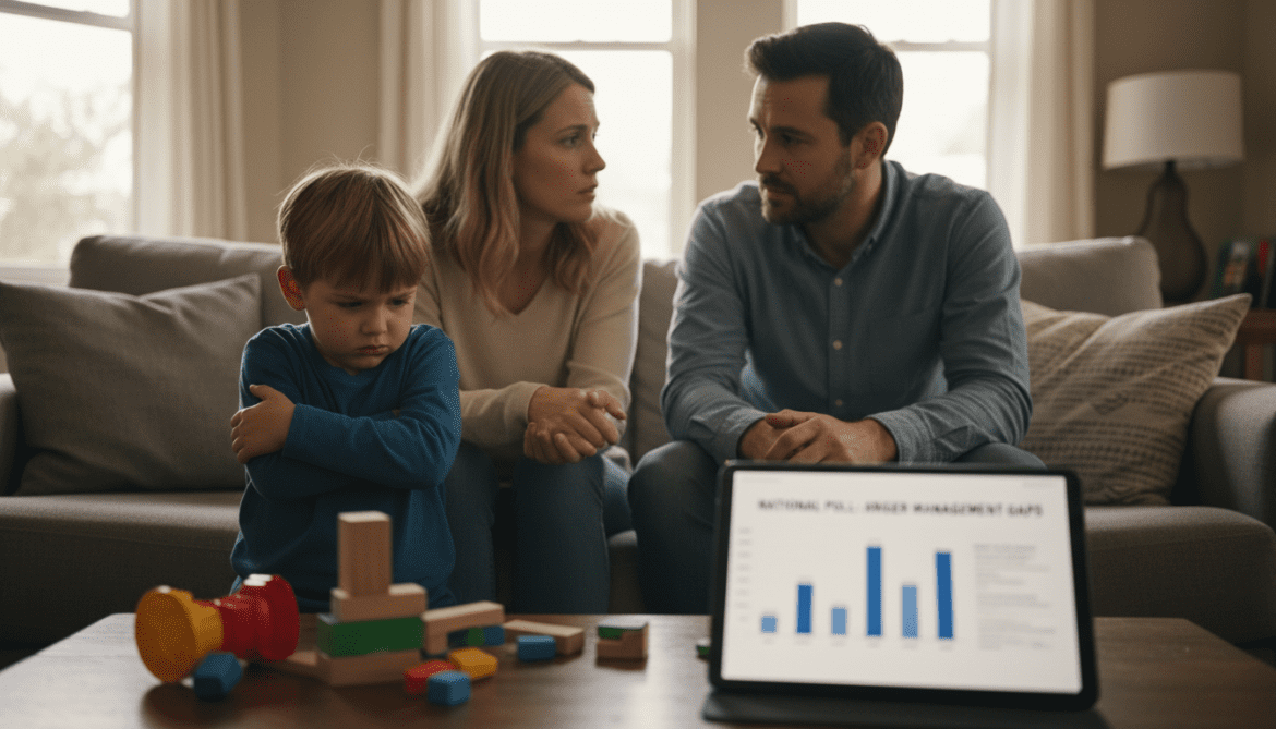 Children's anger worries parents as national poll reveals gaps in anger management
