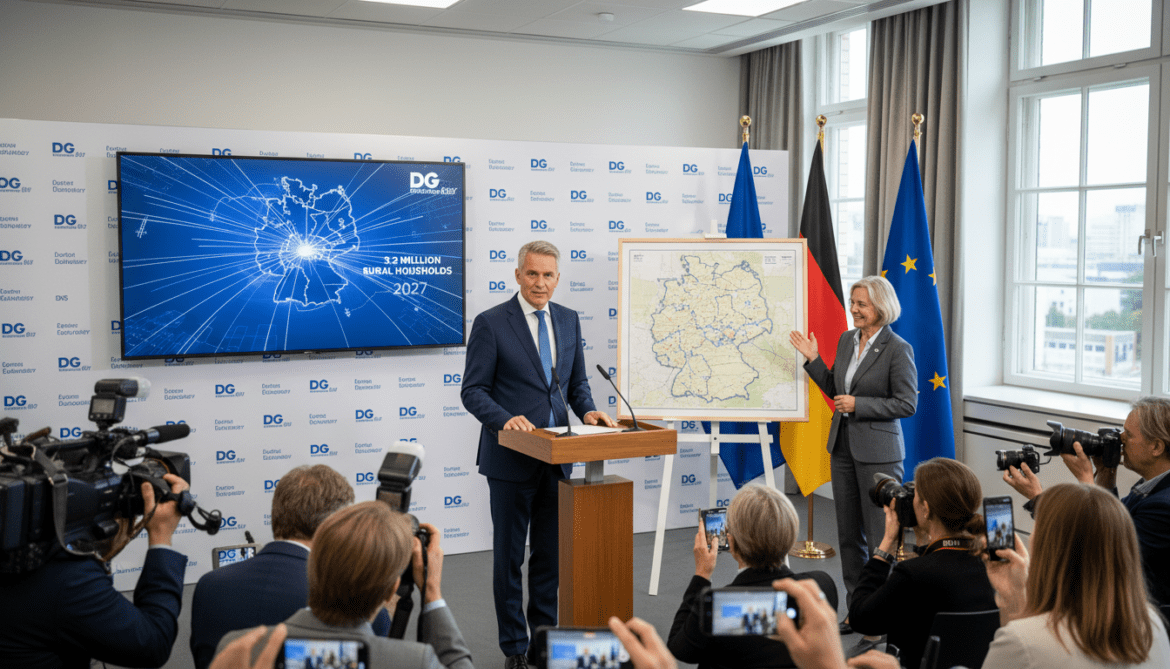 Deutsche Glasfaser secures funding to connect 3.2 million rural households by 2027