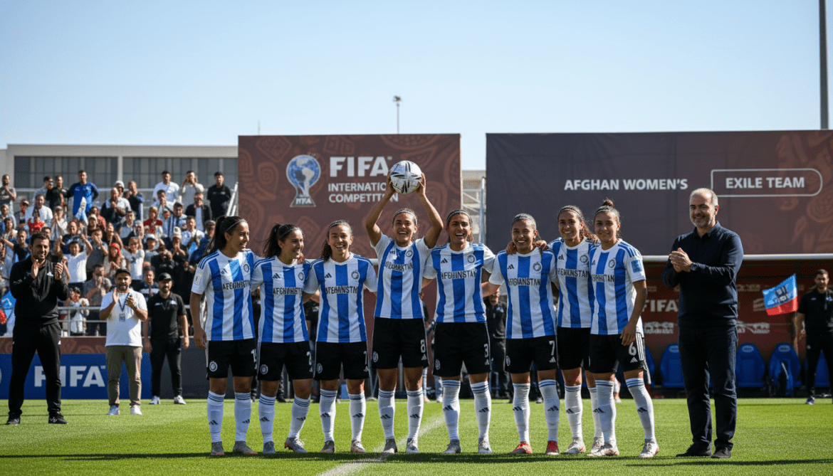FIFA Approves Afghan Women's Exile Team for International Competition