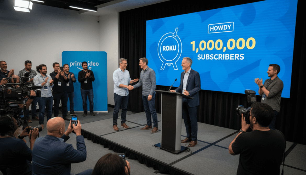 Roku's Howdy surpasses 1 million subscribers after mobile app and Prime expansion