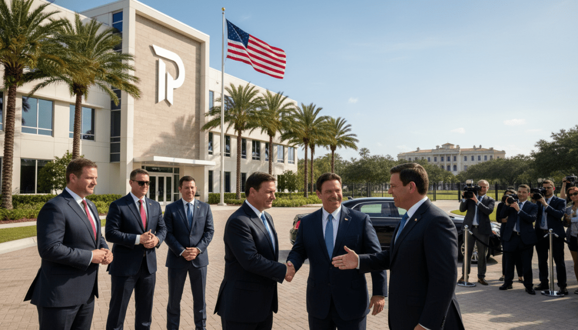 Palantir Relocates Headquarters to Florida Citing Business-Friendly Laws and Proximity to Mar-a-Lago