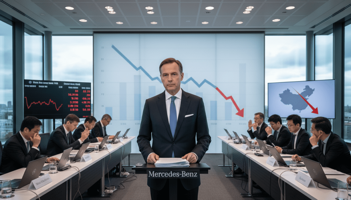 Mercedes Q1 2026 Auto EBIT Drops 47% amid China Sales Decline
