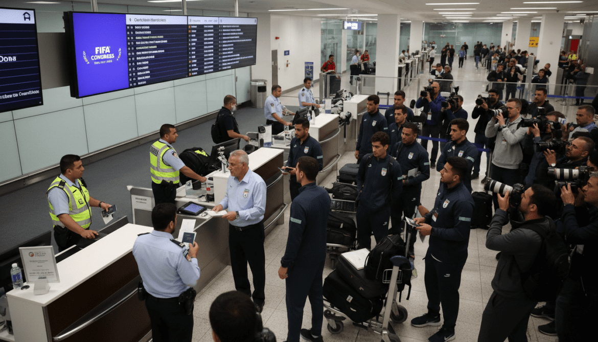 Iran football delegation barred at Toronto airport over alleged IRGC ties, misses FIFA Congress