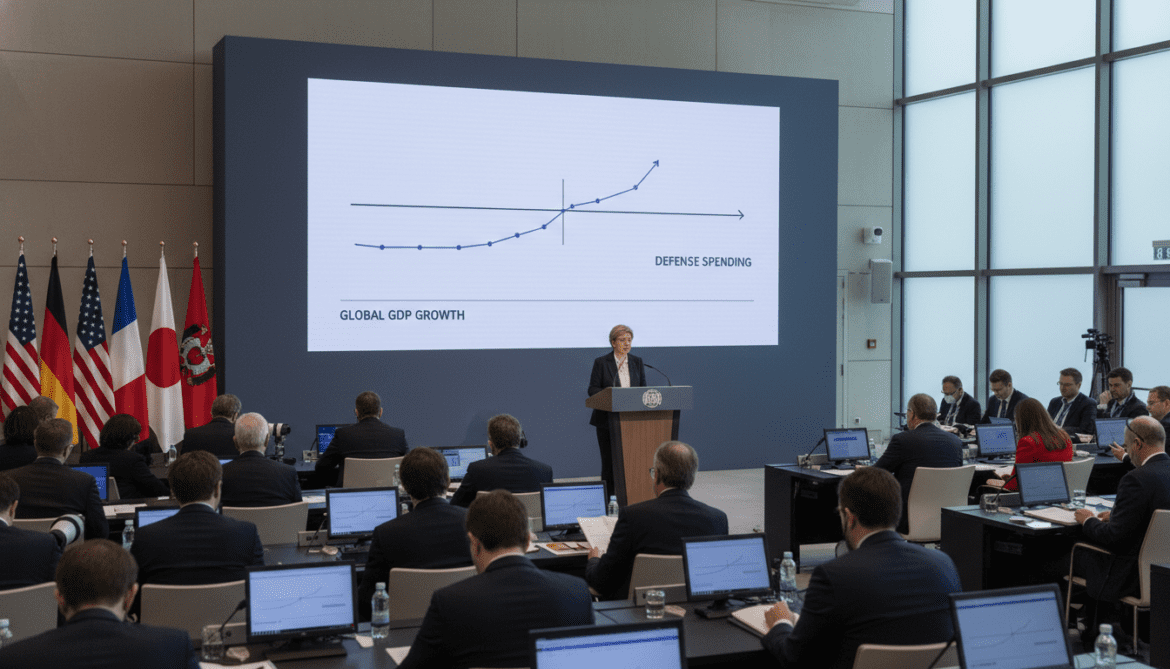 IMF warns war-driven defense spending offers limited lift to global economy