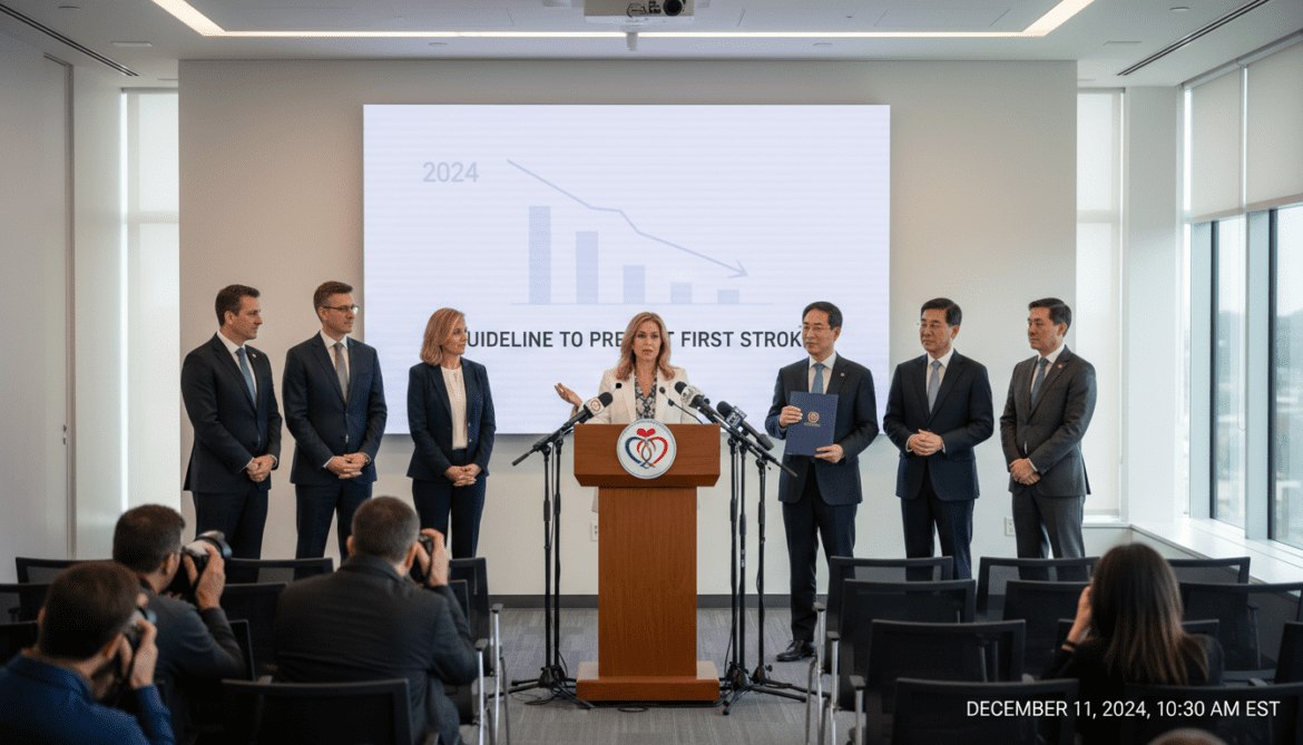 American Stroke Association publishes 2024 guideline to prevent first stroke