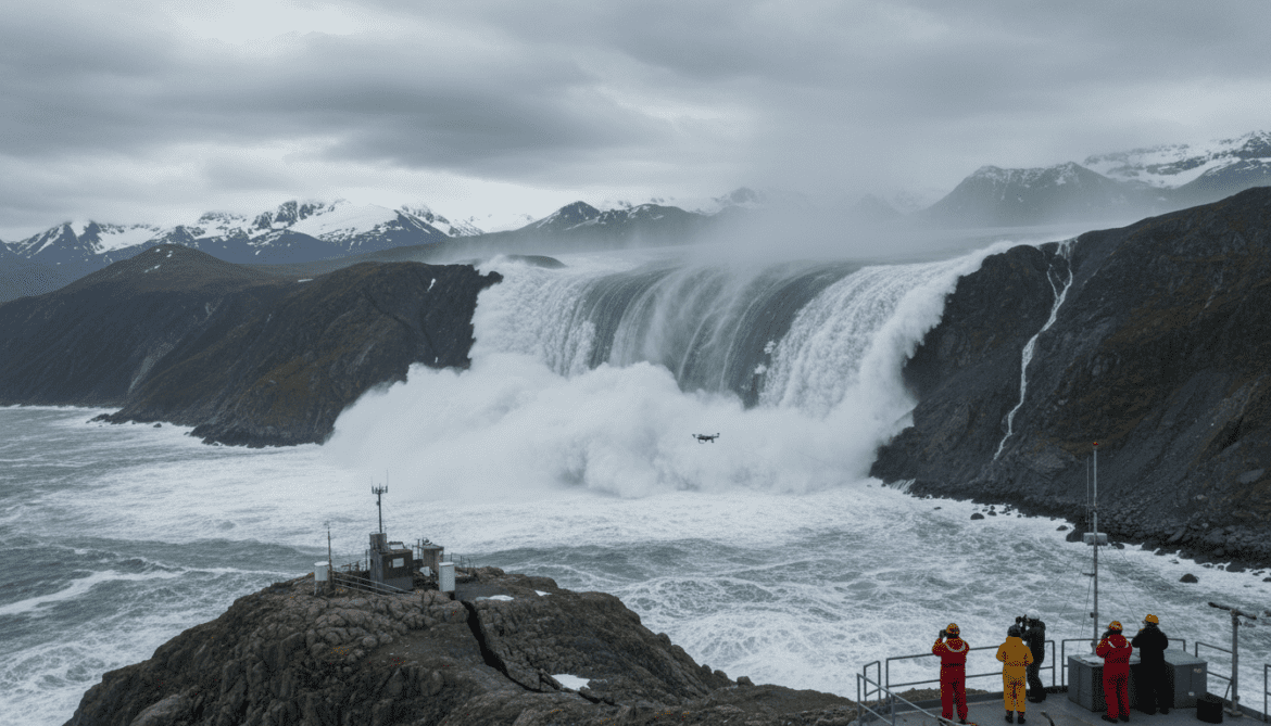 480-meter wave confirmed in Alaska as researchers warn of geological risk