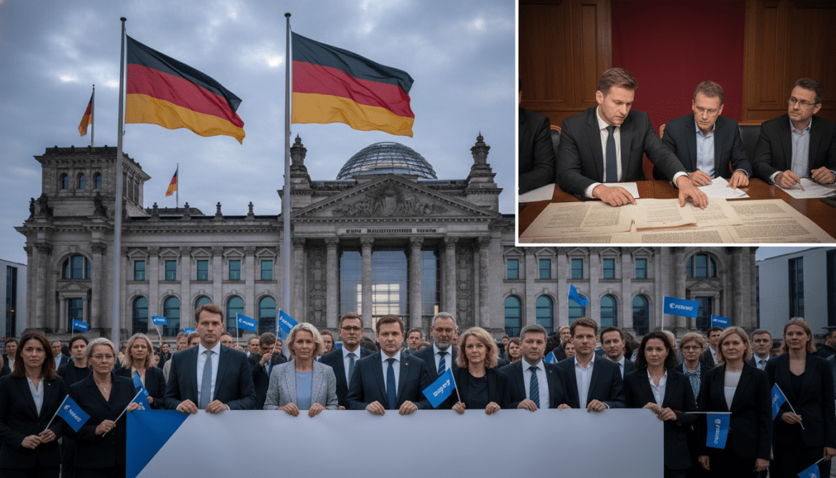 AfD prepares for sole rule, SPD warns of Nazi-era state takeover
