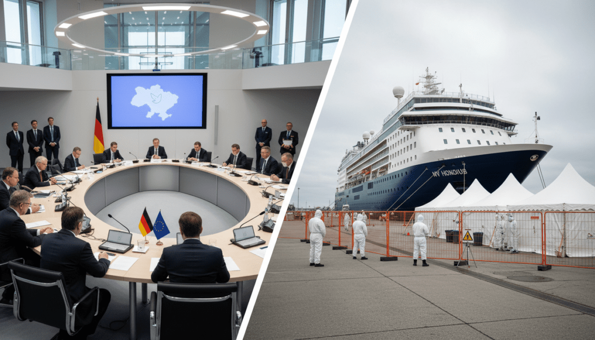 Berlin Considers Mediators for Ukraine War as Australia Quarantines MV Hondius