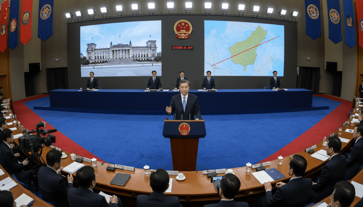 China criticizes German Bundestag Taiwan visit as violation of One China principle