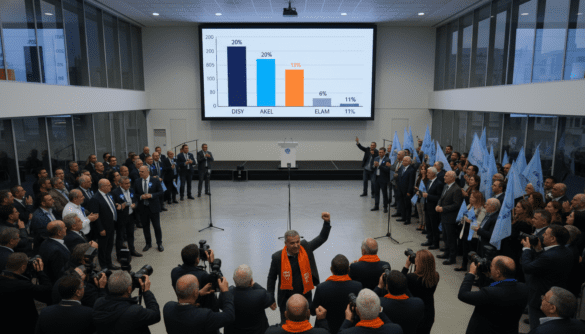 Cyprus polls show ELAM nearly doubles to 11% amid DISY AKEL tie