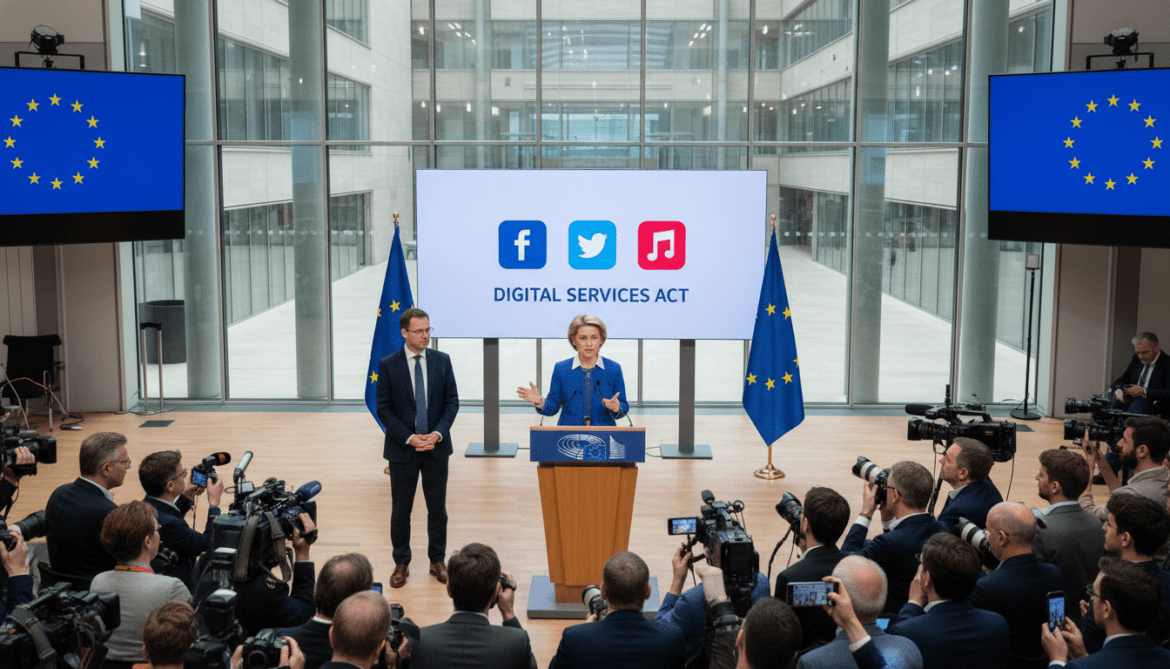 EU announces rules to curb TikTok, Meta and X designs harming children