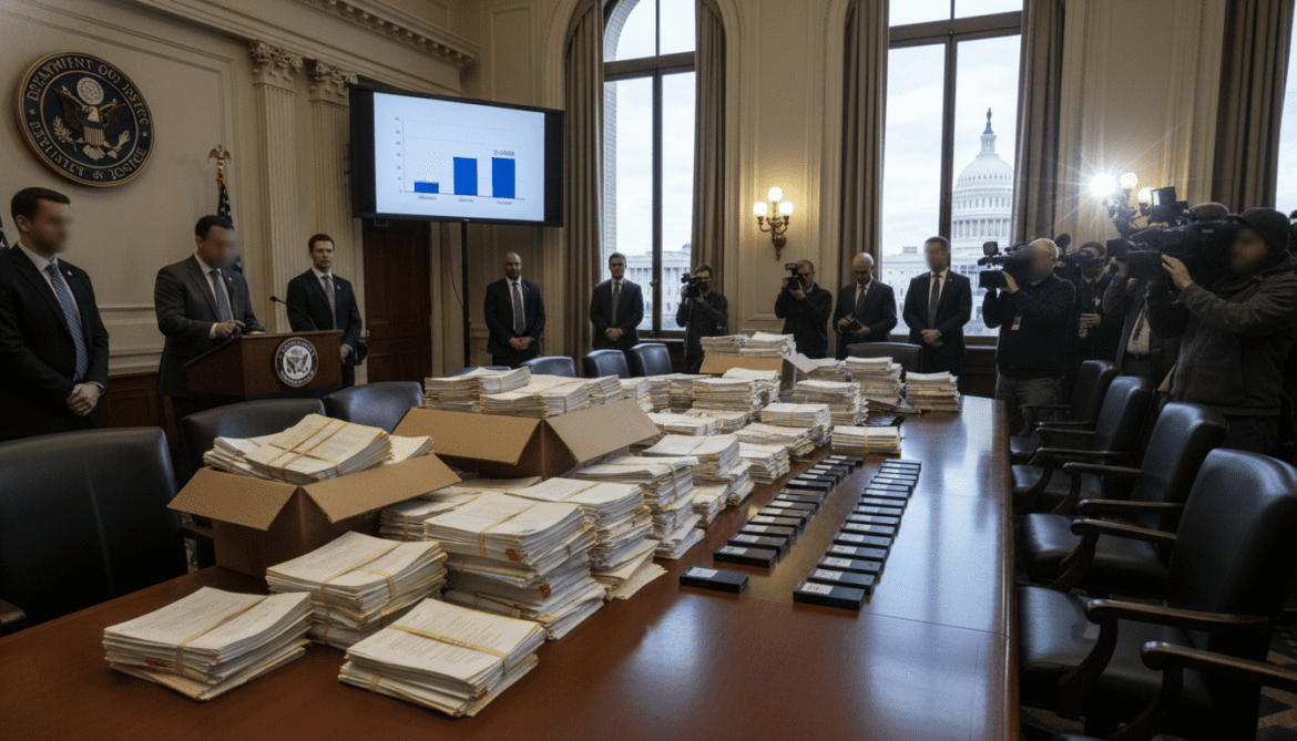 Epstein files released by DOJ reveal 3 million pages and 2,000 videos