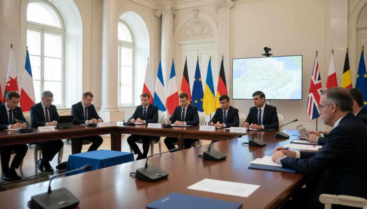 European leaders pledge intensified military support for Ukraine
