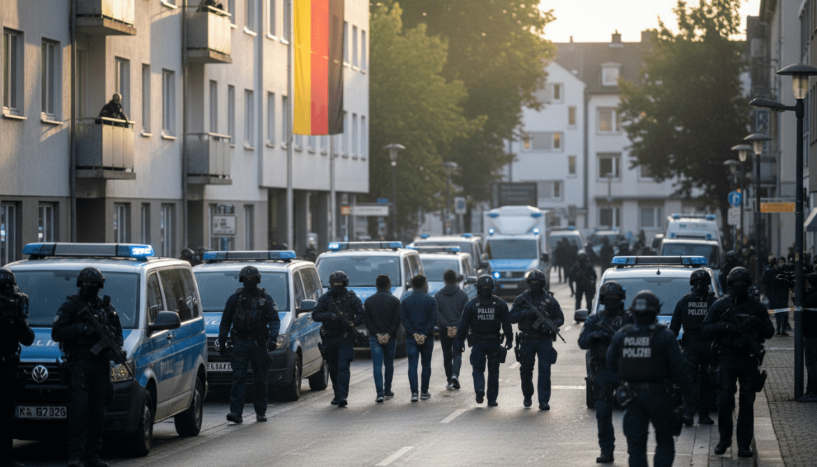 German Police Raid Alleged Neo-Nazi Cells in 12 States as 36 Probed