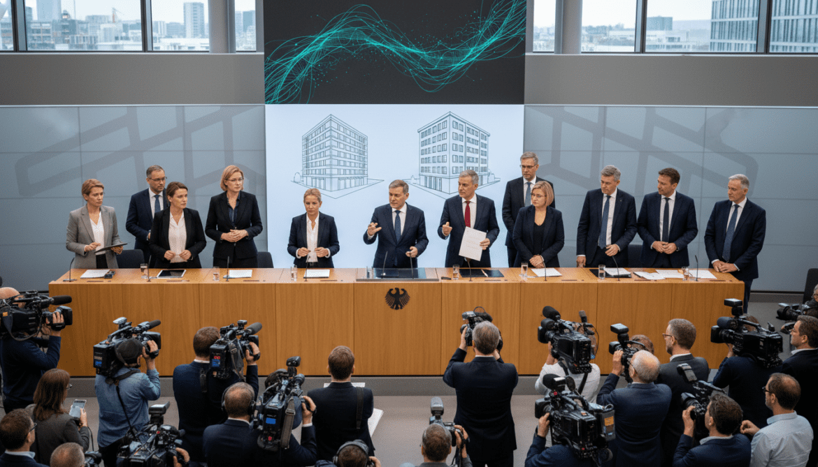 German cabinet approves housing overhaul and cyber counterattack powers