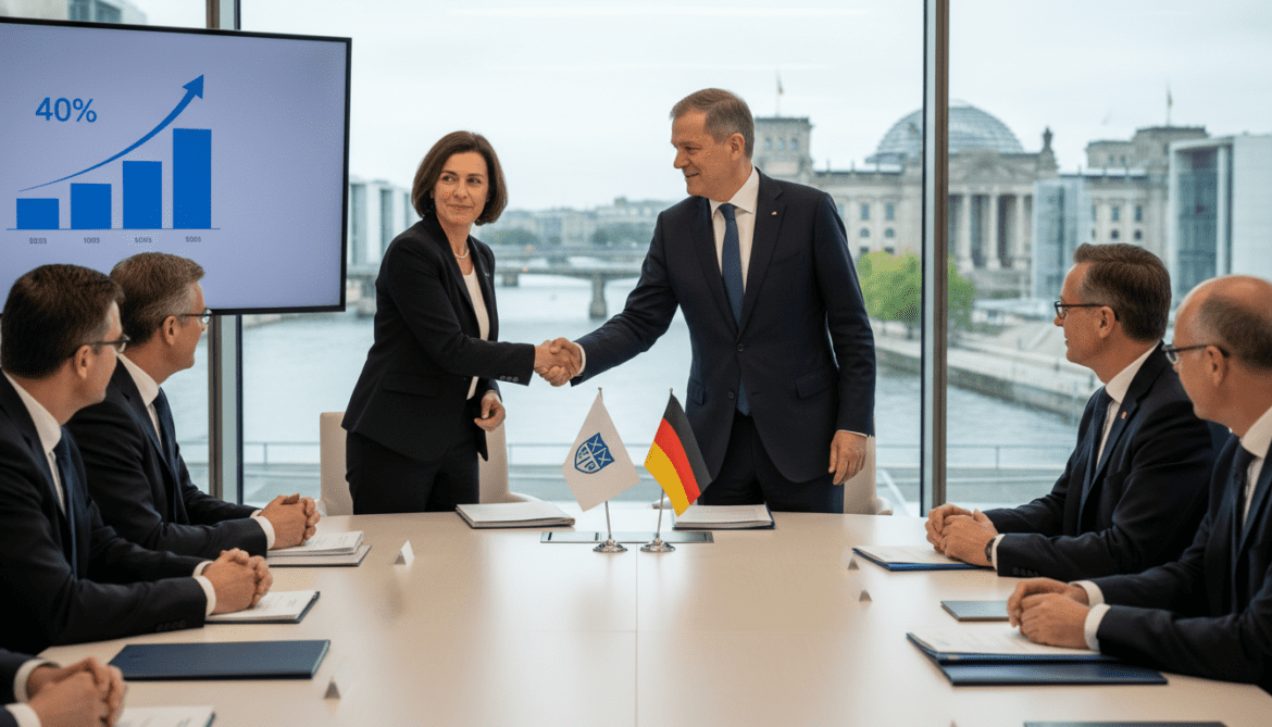 German government agrees initial 40 percent stake in KNDS defense group