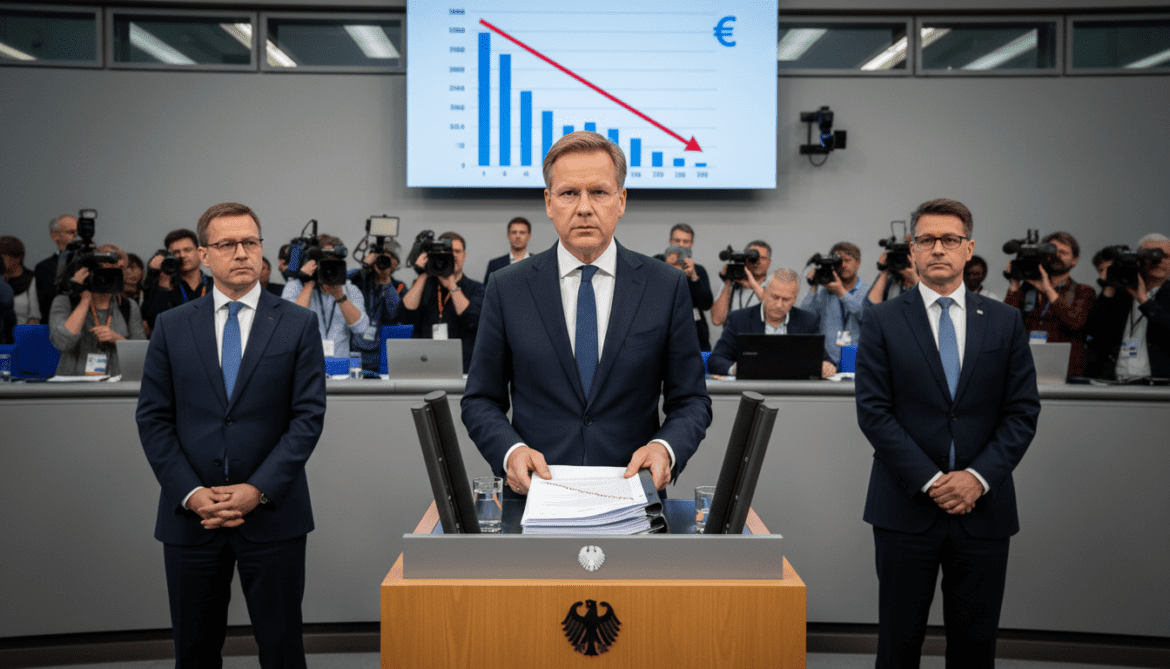 Germany's tax forecast warns of €87.5bn revenue shortfall amid Iran war