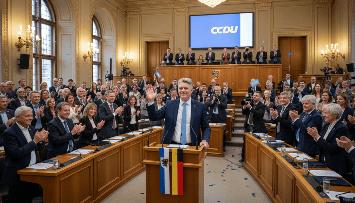 Gordon Schnieder elected Rhineland-Palatinate minister president as CDU returns to power