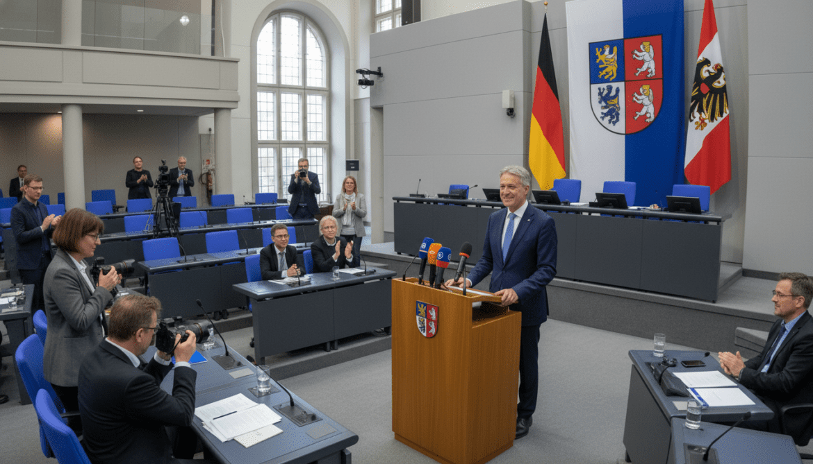 Gordon Schnieder elected Rhineland-Palatinate premier pledges quiet pragmatic governance