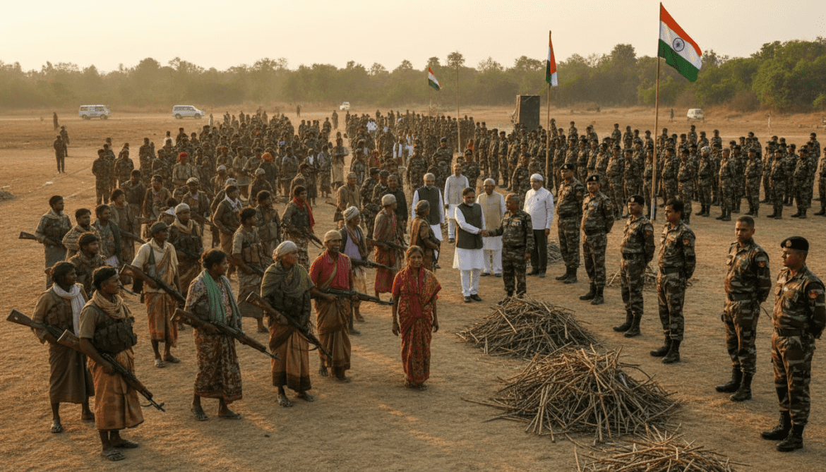 India's Maoist Insurgency Faces Collapse as Thousands Surrender
