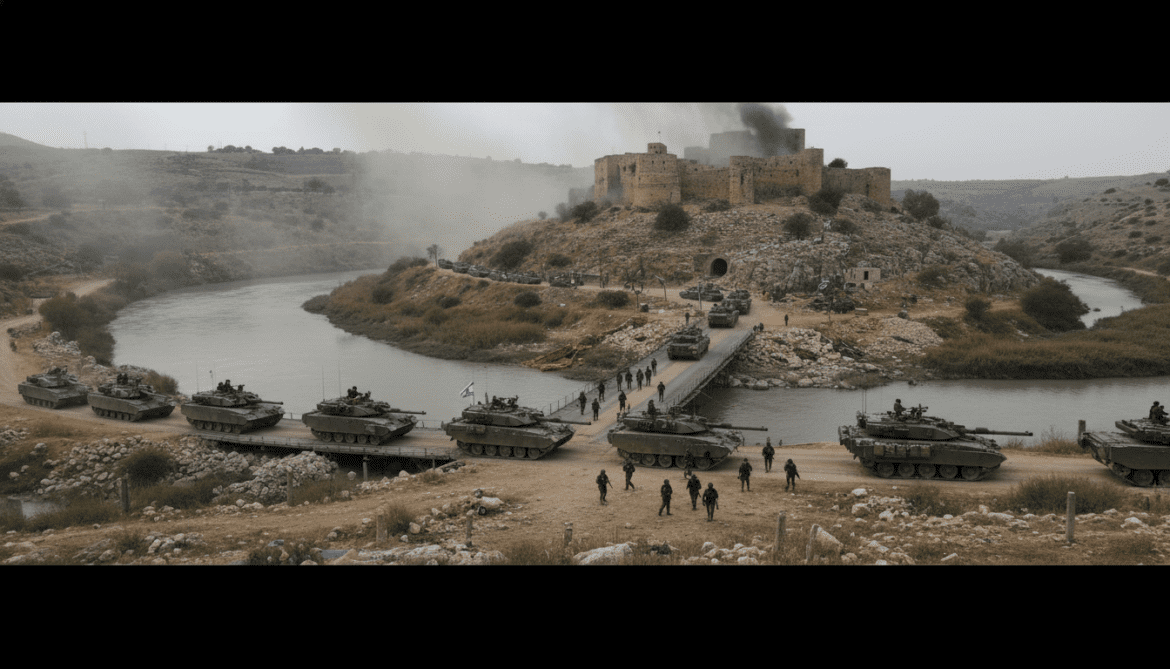 Israel expands ground offensive in southern Lebanon, crosses Litani and seizes Beaufort
