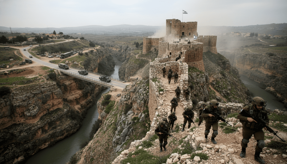 Israeli army crosses Litani and captures Beaufort fortress in Lebanon
