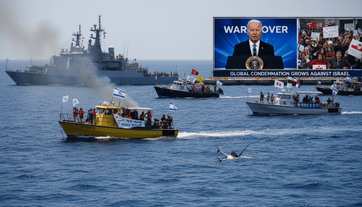 Israel's Gaza flotilla action sparks international criticism as US declares war over