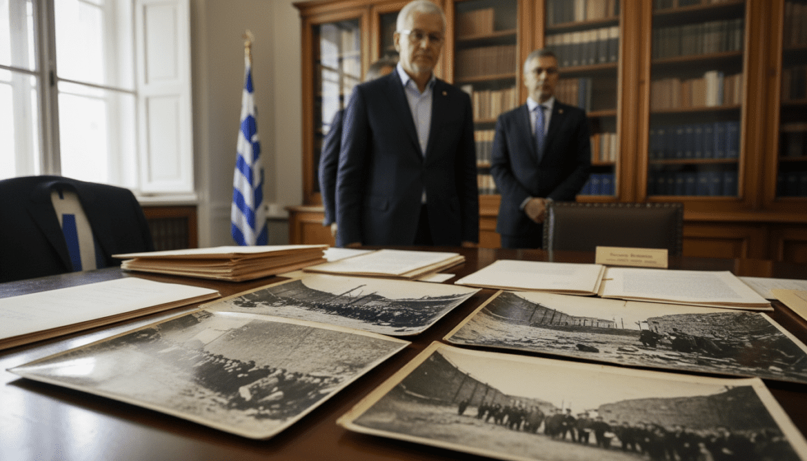 Kaisariani massacre photos reveal controversy ahead of Johann Wadephul visit