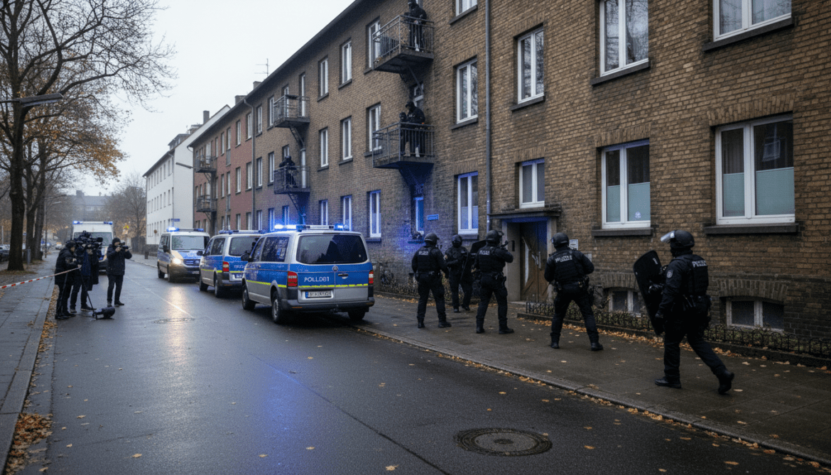 North Rhine-Westphalia police launch raids targeting Jung und Stark neo-Nazi group