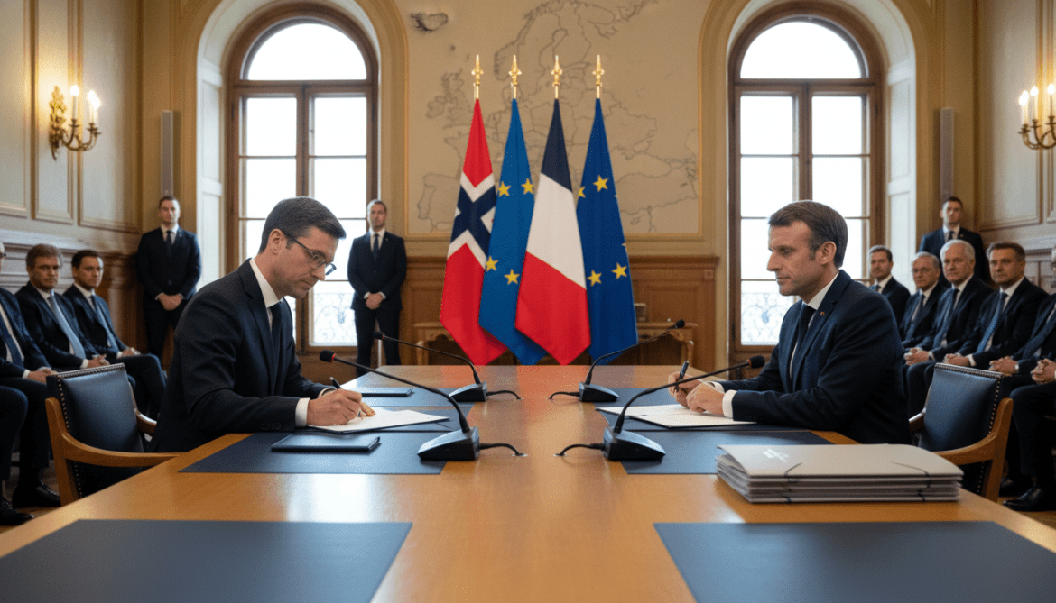 Norway Signs Defense Pact with France Securing Nuclear Umbrella Against Russia