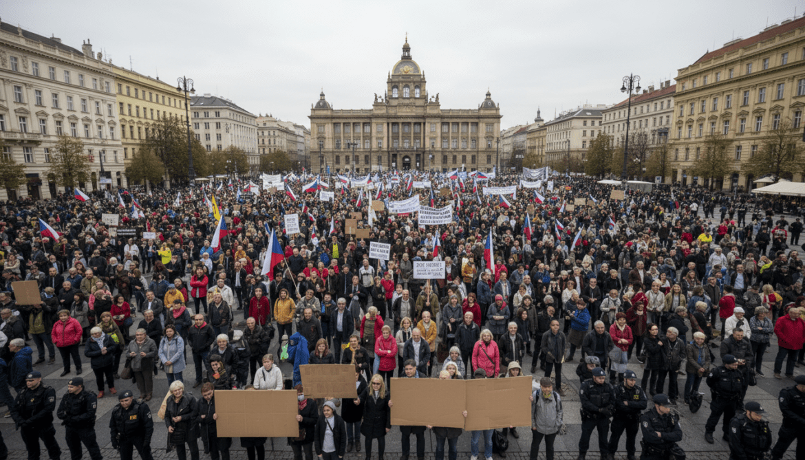 Public broadcasting overhaul planned by Czech government sparks nationwide protests