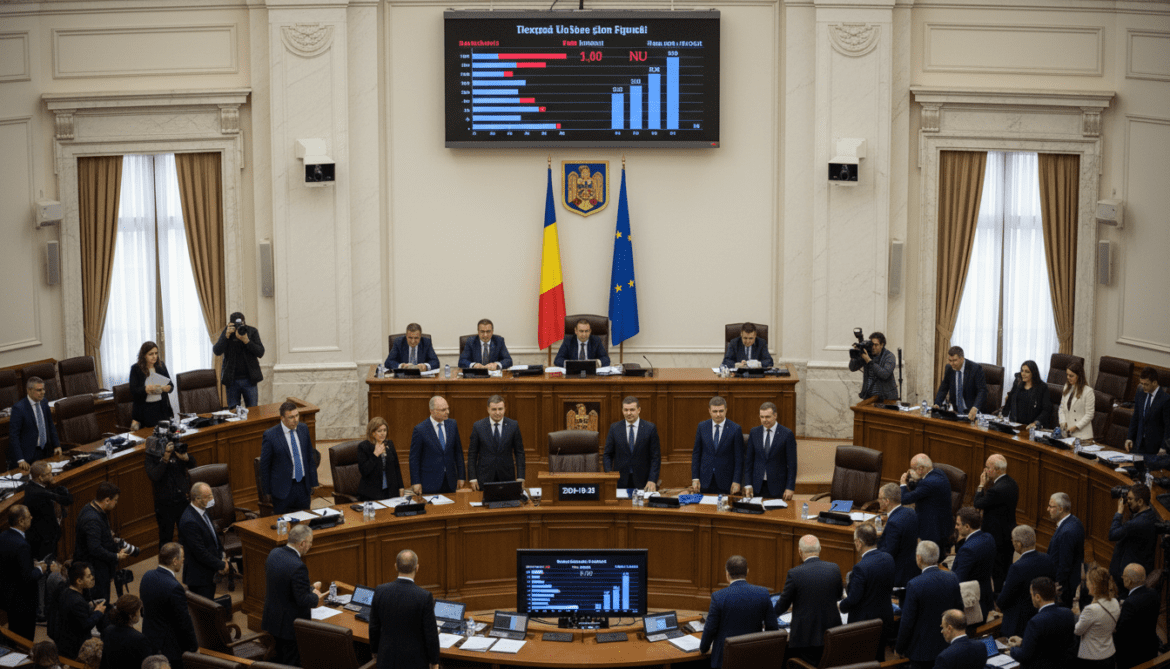 Romania's pro-European minority government toppled in parliamentary no confidence vote
