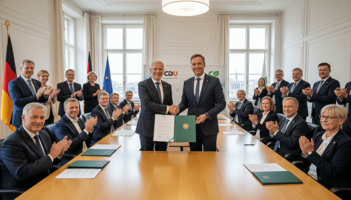 Southwest CDU Approves Coalition Agreement with Greens for Baden-Württemberg Government