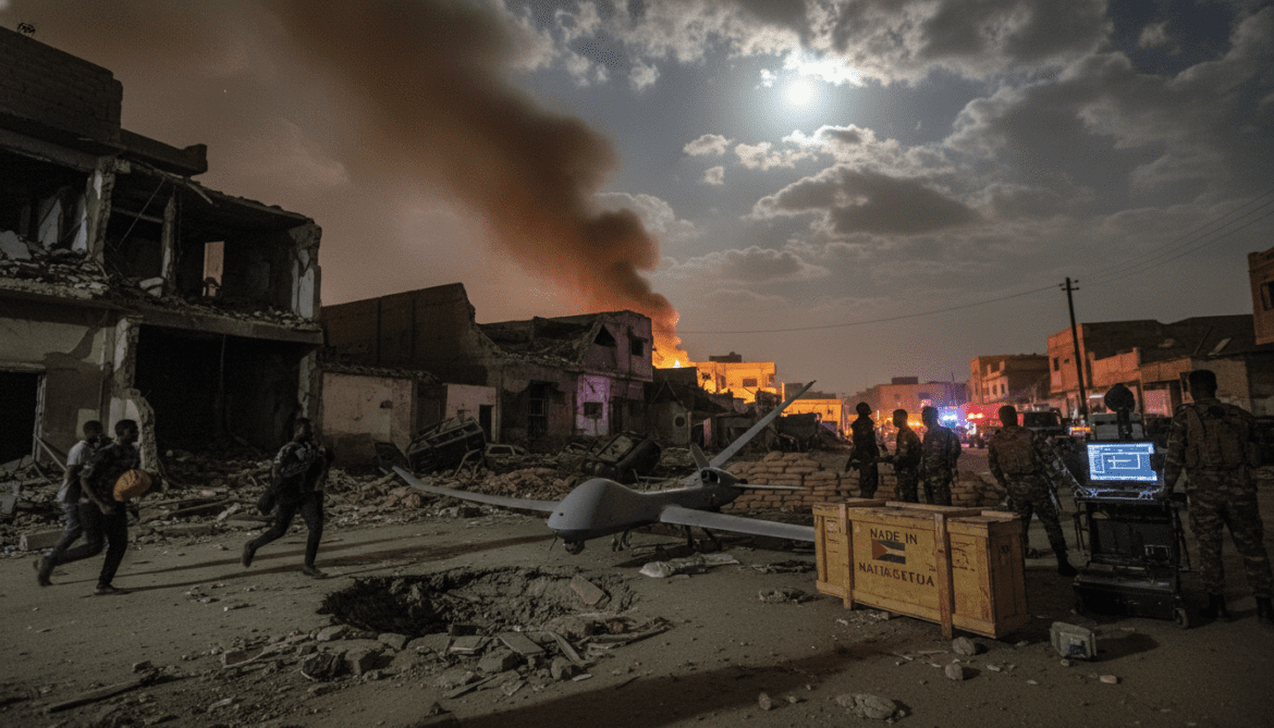 Sudan conflict escalates as foreign backers fuel deadly drone strikes